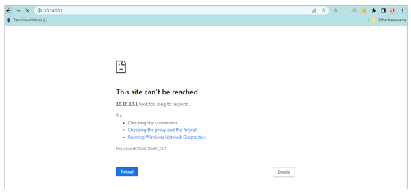 10.10.10.1 IP Address Cant be Reached.webp