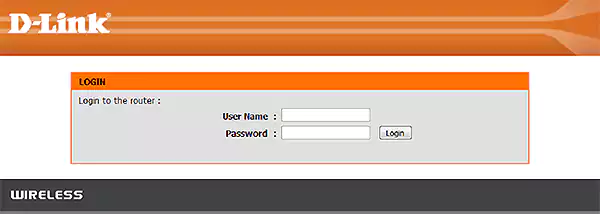 enter username and password